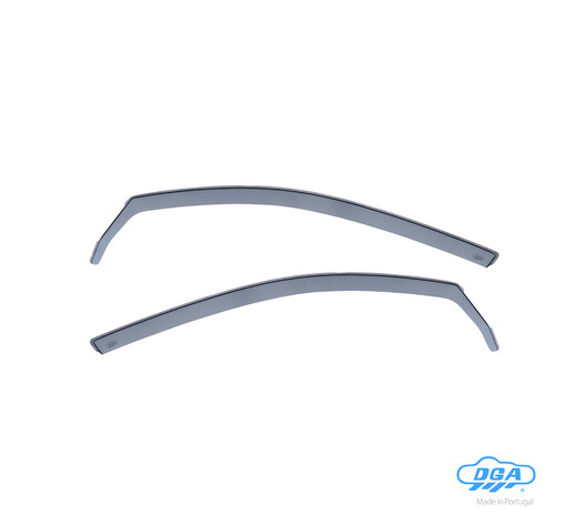ΖΕΥΓΑΡΙ ΜΠΡΟΣΤΙΝΟΙ ΑΝΕΜΟΘΡΑΥΣΤΕΣ ΓΙΑ VW GOLF 5 3D 2004+ ΑΠΟ ΕΥΚΑΜΠΤΟ ΧΥΤΟ ΑΚΡΥΛΙΚΟ ΓΥΑΛΙ  (CAST ACRYLIC GLASS) DGA - 2 ΤΕΜ.