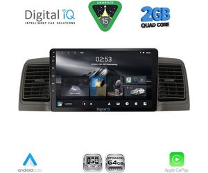 DIGITAL IQ RSD 1712BL_CPA (9inc) MULTIMEDIA TABLET for TOYOTA COROLLA mod. 2001-2006 (BLACK)