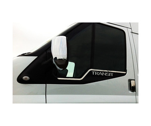 ΧΕΡΟΥΛΙΑ ΠΟΡΤΑΣ ΓΙΑ  ΧΡΩΜΙΟ ΜΕΤΑΛΛΙΚΑ FORD TRANSIT VAN 2003-2014 4ΤΕΜ ΓΙΑ 3 ΠΟΡΤΕΣ