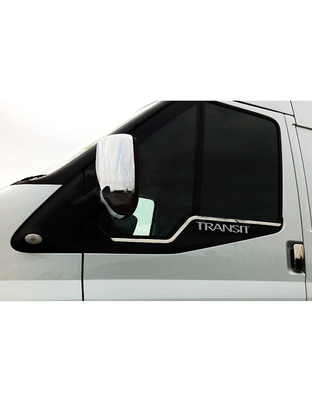 ΧΕΡΟΥΛΙΑ ΠΟΡΤΑΣ ΓΙΑ  ΧΡΩΜΙΟ ΜΕΤΑΛΛΙΚΑ FORD TRANSIT VAN 2003-2014 4ΤΕΜ ΓΙΑ 3 ΠΟΡΤΕΣ