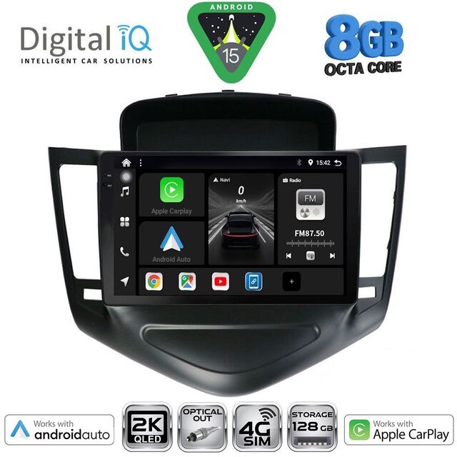 DIGITAL IQ BXK 20076A_CPAA (9inc) MULTIMEDIA TABLET for CHEVROLET CRUZE mod. 2008-2012