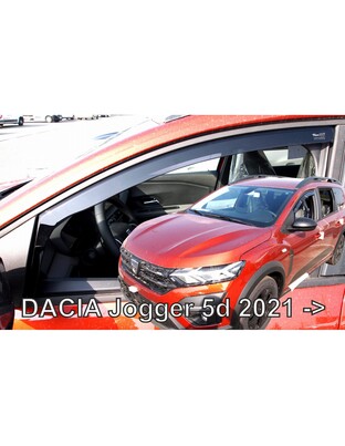 ΑΝΕΜΟΘΡΑΥΣΤΕΣ ΓΙΑ DACIA JOGGER 5D 2021+ ΣΕΤ ΑΥΤΟΚΙΝΗΤΟΥ ΑΠΟ ΕΥΚΑΜΠΤΟ ΦΙΜΕ ΠΛΑΣΤΙΚΟ HEKO - 4 ΤΕΜ.