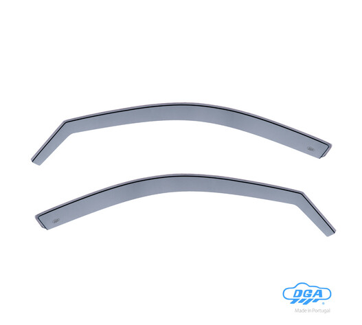 ΖΕΥΓΑΡΙ ΜΠΡΟΣΤΙΝΟΙ ΑΝΕΜΟΘΡΑΥΣΤΕΣ ΓΙΑ VW BORA /JETTA 4D 1998-2005 / GOLF 4 5D 1997-2003 ΑΠΟ ΕΥΚΑΜΠΤΟ ΧΥΤΟ ΑΚΡΥΛΙΚΟ ΓΥΑΛΙ  (CAST ACRYLIC GLASS) DGA - 2 ΤΕΜ.