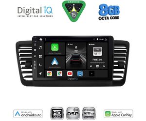 DIGITAL IQ BXF 7665_CPAA (9inc) MULTIMEDIA TABLET for SUBARU LEGACY - OUTBACK mod. 2002-2008