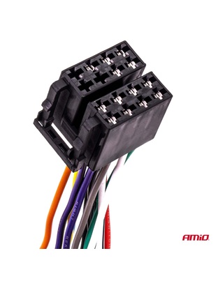Amio - Φίσσα ISO 13 Pin Θηλυκή 12V έως 5A – CCA, Για Ηλεκτρικές Εγκαταστάσεις Οχημάτων - 1 τεμ. (04441/AM)