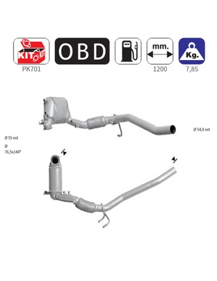 ΦΙΛΤΡΟ DPF ΣΙΛΙΚΟΝΟΥΧΟ ΚΑΡΒΙΔΙΟ SIC AUDI / SEAT / VOLKSWAGEN