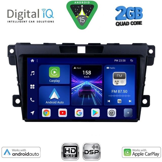 DIGITAL IQ BXC 3389_CPAA (9inc) MULTIMEDIA TABLET for MAZDA CX7 mod. 2006-2012