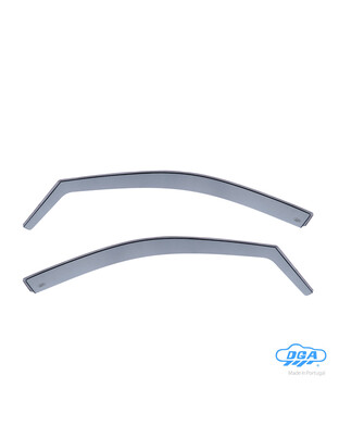 ΖΕΥΓΑΡΙ ΜΠΡΟΣΤΙΝΟΙ ΑΝΕΜΟΘΡΑΥΣΤΕΣ ΓΙΑ VW POLO/POLO CROSS 9N 5D 2002-2009 ΑΠΟ ΕΥΚΑΜΠΤΟ ΧΥΤΟ ΑΚΡΥΛΙΚΟ ΓΥΑΛΙ  (CAST ACRYLIC GLASS) DGA - 2 ΤΕΜ.