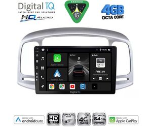 DIGITAL IQ BXK 19249SL_CPAA (9inc) MULTIMEDIA TABLET for HYUNDAI ACCENT mod. 2005-2012 (SILVER)