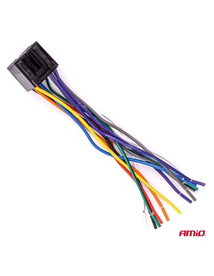 Amio - Φίσσα ISO 13 Pin Θηλυκή 12V έως 5A – CCA, Για Ηλεκτρικές Εγκαταστάσεις Οχημάτων - 1 τεμ. (04441/AM)