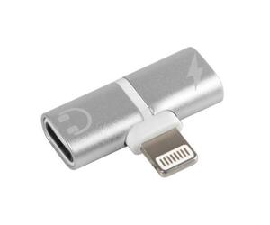 ΤΑΦ ΣΥΝΔΕΣΗΣ ΦΟΡΤΙΣΤΗ ΜΕ ΑΚΟΥΣΤΙΚΑ SPLITTER APPLE (8 PIN) 90 ΜΟΙΡΩΝ