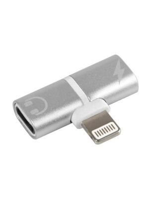 ΤΑΦ ΣΥΝΔΕΣΗΣ ΦΟΡΤΙΣΤΗ ΜΕ ΑΚΟΥΣΤΙΚΑ SPLITTER APPLE (8 PIN) 90 ΜΟΙΡΩΝ