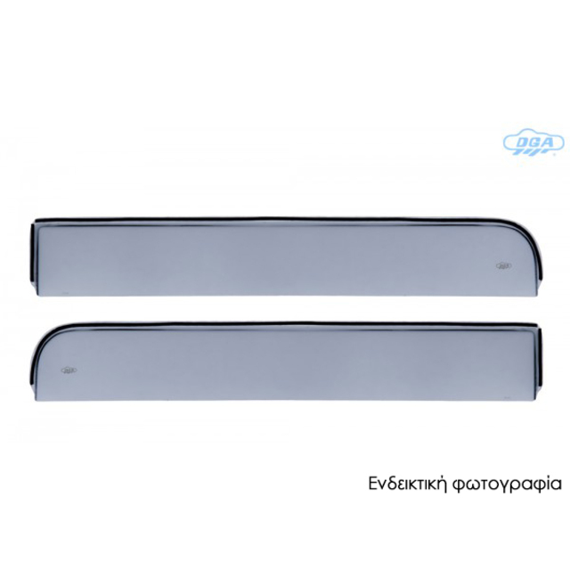ΖΕΥΓΑΡΙ ΜΠΡΟΣΤΙΝΟΙ ΑΝΕΜΟΘΡΑΥΣΤΕΣ ΓΙΑ CITROEN JUMPER 4/5D 1993-2007 / PEUGEOT BOXER 1995-2005 / FIAT DUCATO 1994-2006 ΑΠΟ ΕΥΚΑΜΠΤΟ ΧΥΤΟ ΑΚΡΥΛΙΚΟ ΓΥΑΛΙ (CAST ACRYLIC GLASS) DGA - 2 ΤΕΜ.