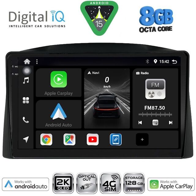 DIGITAL IQ BXK 20271_CPAA (10inc) MULTIMEDIA TABLET for JEEP GRAND CHEROKEE mod. 2005-2007 with Original Navi