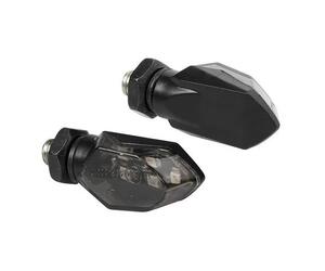 ΦΛΑΣ ΜΟΤΟ MICRO ΜΑΥΡΑ 12V SMD LED 35x18mm 2ΤΕΜ.