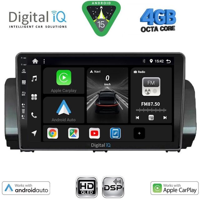 DIGITAL IQ BXF 16109A_CPAA (10inc) MULTIMEDIA TABLET for DACIA LOGAN - SANDERO - JOGGER mod. 2020-2026