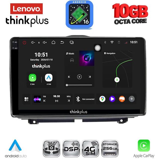 LENOVO LTM 11338_CPA (9inc) MULTIMEDIA TABLET for LADA GRANTA mod. 2012-2026