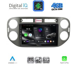 DIGITAL IQ RTG 6760GR_CPA (9inc) MULTIMEDIA TABLET for VW TIGUAN mod. 2011-2016 (GREY)