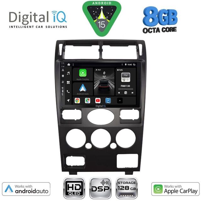 DIGITAL IQ BXF 7161B_CPAA (9inc) MULTIMEDIA TABLET for FORD MONDEO mod. 2003-2006