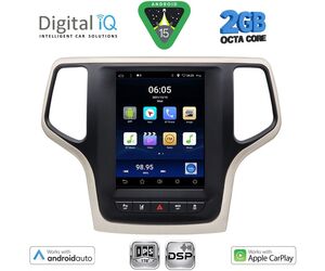 DIGITAL IQ BXF 5983_CPAA TESLA STYLE for JEEP GRAND CHEROKEE mod. 2014-2019