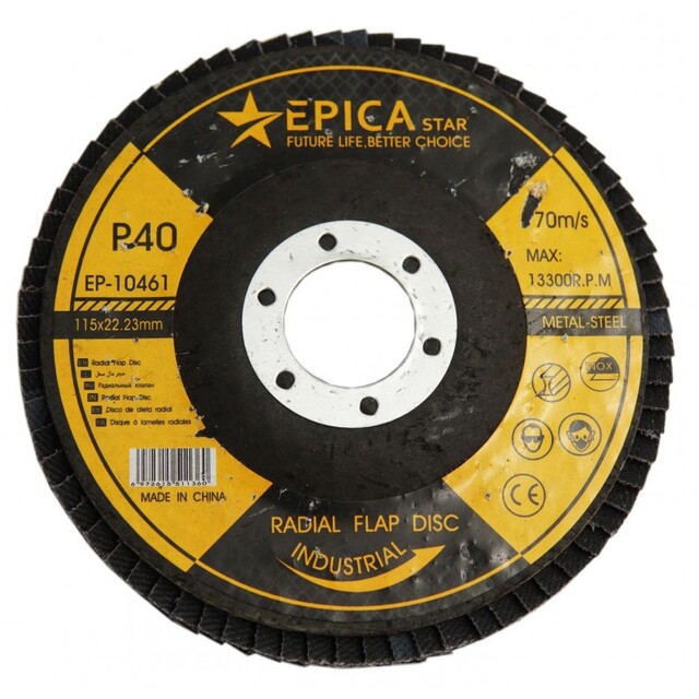 ΔΙΣΚΟΣ P40 115x22.23mm EPICA STAR EP-10461
