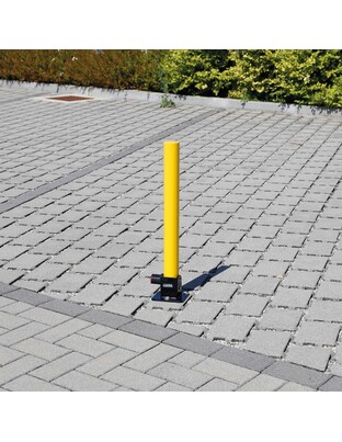 ΜΠΑΡΑ ΣΤΑΘΜΕΥΣΗΣ/ΣΤΥΛΟΣ ΠΑΡΚΙΝΓΚ 620 Χ 60 mm ΜΕ ΚΛΕΙΔΙ ΚΑΙ ΒΑΣΗ 130 Χ 110 mm - 1 ΤΕΜ.