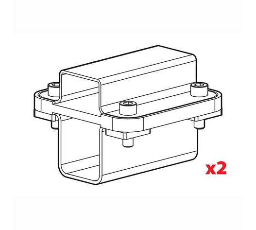 ΑΝΤΑΠΤΟΡΕΣ ΓΙΑ ΣΧΑΡΕΣ ΟΡΟΦΗΣ KARGO RACK NORDRIVE ΣΕ ΜΠΑΡΕΣ KARGO/KARGO PLUS