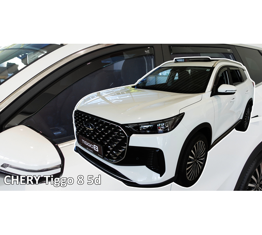 Heko – Ανεμοθραύστες Παραθύρων για Chery Tiggo 8 5πορτο 2025 > (Εμπρός & Πίσω) – 4 Τεμ. (ANEM.SET10806)
