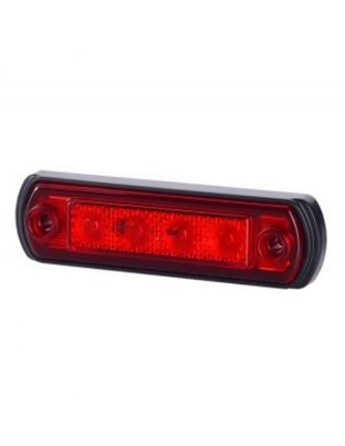 ΦΩΣ ΟΓΚΟΥ LD677 12/24V 4LED HORPOL ΚΟΚΚΙΝΟ (10,5 x 3 cm) -1ΤΕΜ.