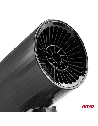 Amio - ΑΕΡΟΘΕΡΜΟ ΑΝΑΠΤΗΡΑ 12V - 150W (ΚΑΛΩΔΙΟ 150 cm) ΜΑΥΡΟ 150x100x80 mm - 1 ΤΕΜ. (02898/AM)