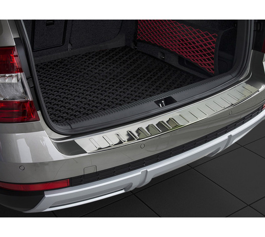 TRIM  ΠΟΡΤ ΜΠΑΓΚΑΖ ΧΡΩΜΙΟ ΜΕΤΑΛΛΙΚΟ ΓΙΑ SKODA OCTAVIA 3 A7 4D/SW 2013+