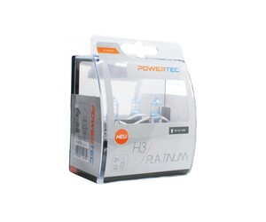 H3 12V 55W 3.250K +130% PK22s POWERTECK PLATINUM 2ΤΕΜ. M-TECH