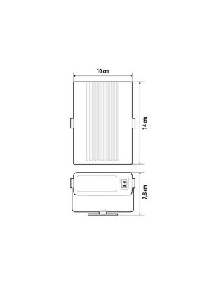 ΑΕΡΟΘΕΡΜΟ / ΑΝΕΜΙΣΤΗΡΑΣ 24V/150w ΓΙΑ ΨΥΧΡΟ / ΘΕΡΜΟ ΑΕΡΑ ΚΕΡΑΜΙΚΗΣ ΘΕΡΜΑΝΣΗΣ  ΜΕ ΚΑΛΩΔΙΟ 140cm 140x100x78 LAMPA -1 ΤΕΜ.