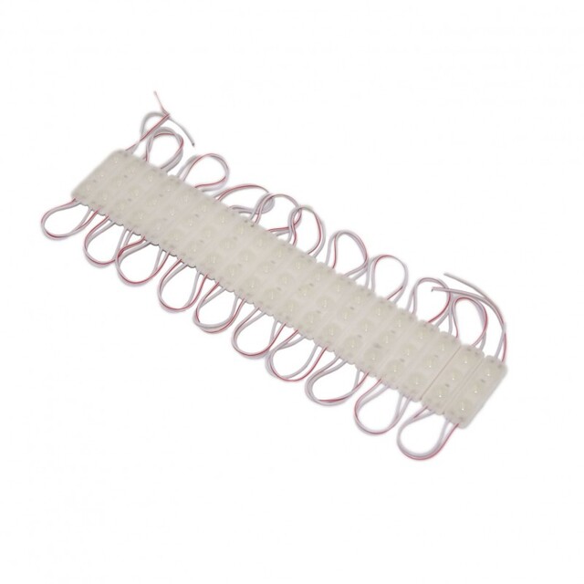 LED MODULE ΑΛΥΣΙΔΑ ΑΣΠΡΟ ΧΡΩΜΑ ΑΔΙΑΒΡΟΧΑ 12V 20ΤΜΧ MZD0050