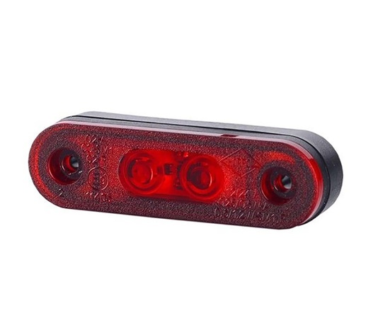 ΦΩΣ ΟΓΚΟΥ LD958 12/24V 2LED HORPOL ΚΟΚΚΙΝΟ (7,9 x 2,4 cm) -1ΤΕΜ.