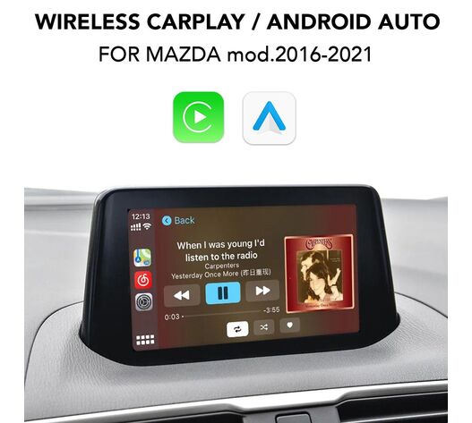 DIGITAL IQ MZ U01 CPA (WIRED CARPLAY / ANDROID AUTO for Upgrade for MAZDA mod. 2016-2021)