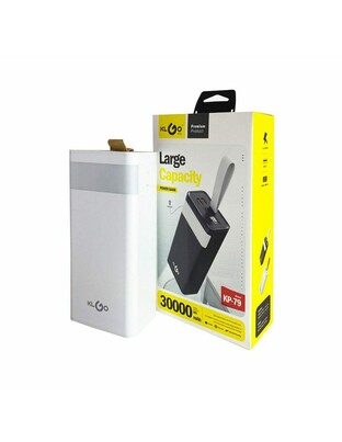 KLGO POWER BANK 30.000mAh ΜΕ 2 ΘΥΡΕΣ USB KP-79