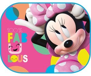 Amio - ΗΛΙΟΠΡΟΣΤΑΣΙΕΣ ΠΛΑΙΝΕΣ MINNIE ΜΕ ΒΕΝΤΟΥΖΑ 44x35cm - 2 Τεμ. (S59332/AM)