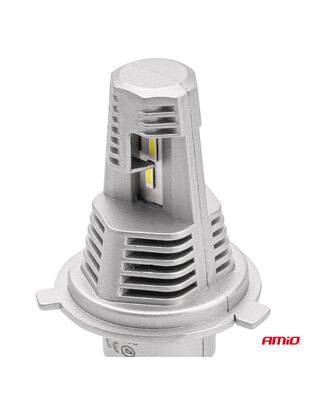 Amio - ΛΑΜΠΕΣ LED H4 10-16V 40W 6.500K 4400lm (ΨΥΚΤΡΑ) X1 - 2ΤΕΜ. (02965/AM)