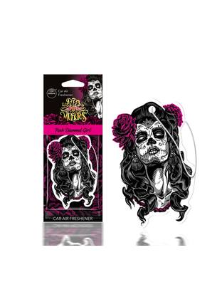 Amio - ΑΡΩΜΑΤΙΚΟ ΚΡΕΜΑΣΤΟ AROMA CAR MUERTOS PINK DIAMONT GIRL - 1 TEM. (A83116/AM)