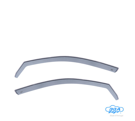 ΖΕΥΓΑΡΙ ΜΠΡΟΣΤΙΝΟΙ ΑΝΕΜΟΘΡΑΥΣΤΕΣ ΓΙΑ VW JETTA 4D/5D 08/2005+ / GOLF 5/6 5D ΤΥΠΟΥ VARIANT 2005+ ΑΠΟ ΕΥΚΑΜΠΤΟ ΧΥΤΟ ΑΚΡΥΛΙΚΟ ΓΥΑΛΙ  (CAST ACRYLIC GLASS) DGA - 2 ΤΕΜ.