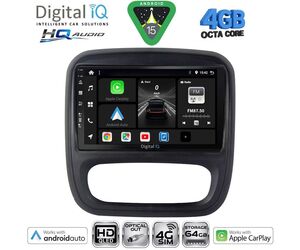 DIGITAL IQ BXK 19499_CPAA (9inc) MULTIMEDIA TABLET for OPEL VIVARO – RENAULT TRAFIC – FIAT TALENDO – NISSAN NV 300 mod. 2014-2019