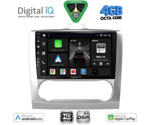 DIGITAL IQ BXF 16156SL_CPAA CLIMA (9inc) MULTIMEDIA TABLET for FORD FOCUS mod. 2005-2012 (SILVER)