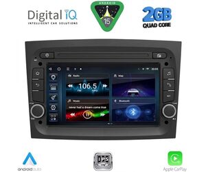 DIGITAL IQ BLD 238_CPA (7" DECK) MULTIMEDIA SYSTEM for FIAT DOBLO mod. 2015-2022 - OPEL COMBO mod. 2015-2018