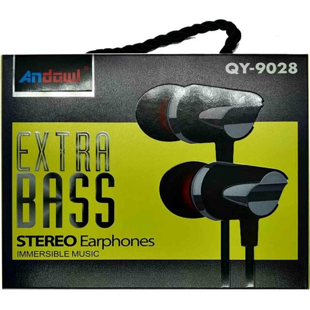 ΑΚΟΥΣΤΙΚΑ HANDS-FREE ΜΕ ΒΥΣΜΑ 3.5mm ANDOWL QY-9028