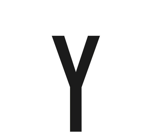 ΑΥΤΟΚΟΛΛΗΤΟ ΓΡΑΜΜΑ ΠΙΝΑΚΙΔΩΝ 60x30mm "Y"