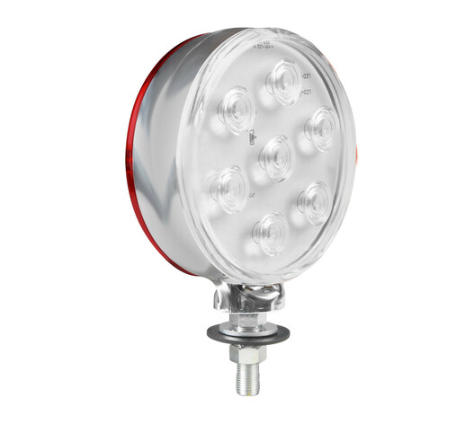 ΦΩΣ ΘΕΣΕΩΣ / ΒΟΗΘΗΤΙΚΟ ΦΩΣ ΦΟΡΤΗΓΟΥ 24V 14LED ΚΟΚΚΙΝΟ/ΛΕΥΚΟ 2ΧΡΗΣΕΩΝ LOKI-LED 105x115mm 1ΤΕΜ.
