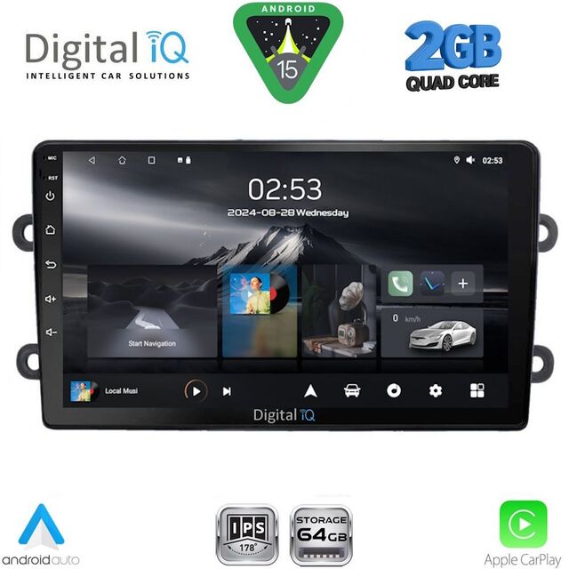 DIGITAL IQ RSD 1102_CPA (9inc) MULTIMEDIA TABLET for DACIA DUSTER mod. 2012-2019