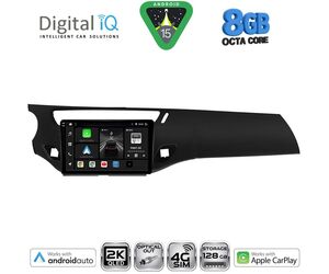 DIGITAL IQ BXK 20092BL_CPAA (9inc) MULTIMEDIA TABLET for CITROEN C3 - DS3 mod. 2009-2016 (BLACK)