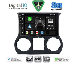 DIGITAL IQ BXF 18295_CPAA (10inc) MULTIMEDIA TABLET for JEEP WRANGLER  mod. 2011-2014